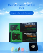 Men's Daily Energy Nutrition Packets - 50