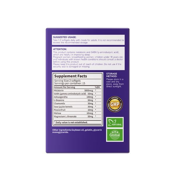 DHOP-Melatonin Sleep Soft Capsules